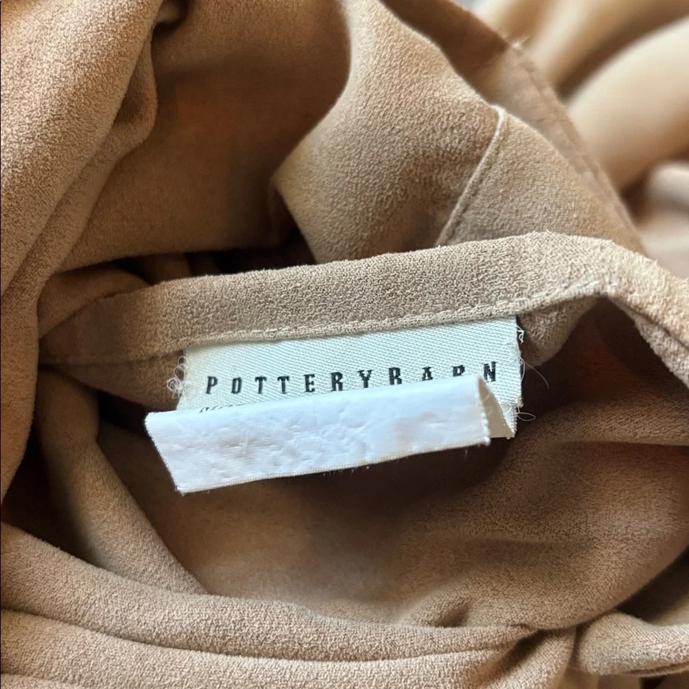Pottery Barn Mesa Everyday Suede Twin Duvet Cover